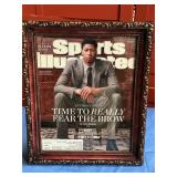 Framed 8.5" x 11" Sports Illustrated cover