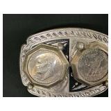 Liberty dollar belt buckle
