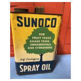 Antique Sunoco can