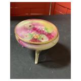 Antique Nippon porcelain footed trinket box
