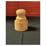 Wooden Pot Maker 4" tall