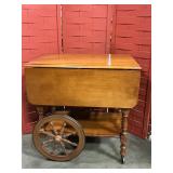 Vintage starving cart with tray and one drawer