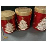 Christmas nesting containers