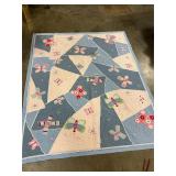 Pottery barn kids butterfly quilt 68 x 86" inches