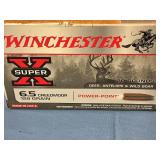 Winchester super X 6.5 Creedmoor 129 gr