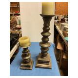 Candleholders 17ï¿½ & 9ï¿½ tall