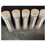 Assorted wheat pennies ï¿½ 5 Rolls