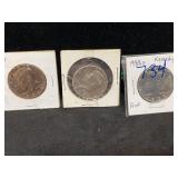 Lot of three coins