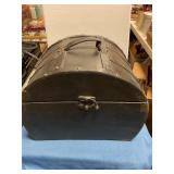 Domed lid table top chest