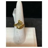 Custom ring/gold platedï¿½ size 7 1/2