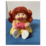 Cabbage Patch vinyl doll bank 6ï¿½ tall 1983