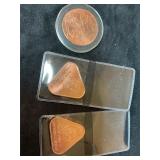 1 Oz Copper Each Piece. -3