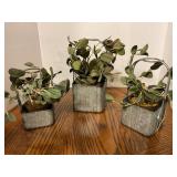 3 Decorative planters