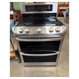 LG 5 burner stove and oven