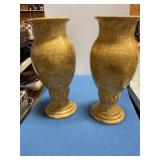 2 ceramic decorative vase 13ï¿½ tall