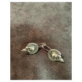 Ear rings silver 6.4 gram