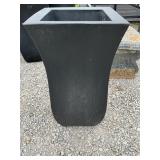 Plastic easy care tall planters 29ï¿½ tall 16ï¿½ wide