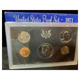 United States proof set ï¿½ 1971