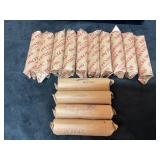 Rolls of pennies ï¿½14 rolls ï¿½4 rolls wheat pennies