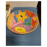 Decorative handpainted 12ï¿½bowl made in Italy