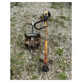 Ryobi CS30 weedeater w/ tiller attachment