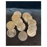 Bi-Centennial Eisenhower dollars ï¿½ UNCï¿½ 12 count