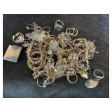 .925 silver lot total weight 324.7 g