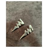 Ear rings silver 9.2 gram