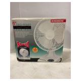 Windermere. 6 inch two speed desk fan inbox.