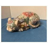 Ceramic Decorative cat statue 10ï¿½ lond