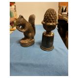 Squirrel and pine cone statue decor 8ï¿½ tall