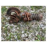 Pintle Hook Hitch spring loaded mounting