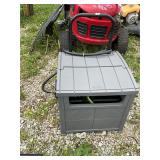 Holes reel box with hose