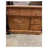 Antique cabinet w/ drawers &storage