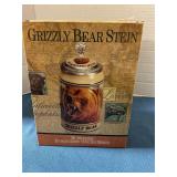 Budweiser Grizzly bear Stein in box