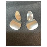 Sterling silver earrings 11.7 G