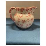 Bybee Pottery Spongeware Pitcher 51/2' tall