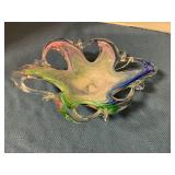 Murano Glass Oval Bowl