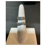 Sterling silver ring/toe ring 4.5 G