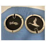 Metal Ashtrays 9' round