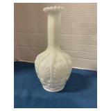 Milk Glass Vase 8' tall