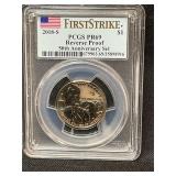 2018 S reverse proof 50th anniv. coin