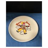 Howdy doody plate