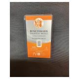 Benchmark 1grain .999 fine silver bar