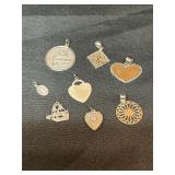 Sterling silver necklace pendants 18.5 G