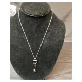 Sterling silver necklace 4.5 G