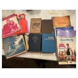Hymnal books/gospel sheet music