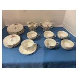 Vintage Japanese porcelain  children's Tea set