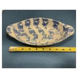 Bybee Pottery Spongeware dish