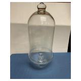 Vintage Glass Cloche Bell Dome